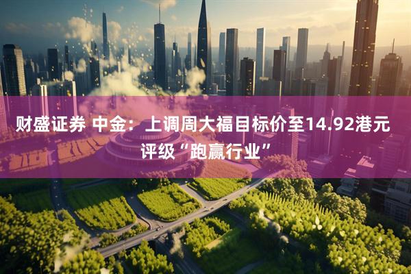 财盛证券 中金：上调周大福目标价至14.92港元 评级“跑赢行业”